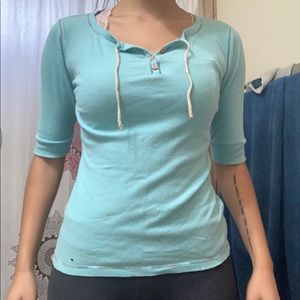 Turquoise Cali Vibes T-shirt